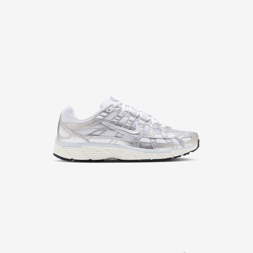 Nike | Wmns P-6000 - WHITE/MTLC SILVER-BLUE TINT-SAIL-BLACK - female