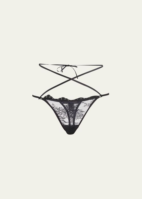 Jolie Strappy Lace Thong