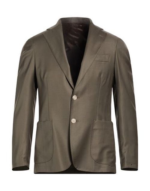 Man Blazer Military green Size 40 Virgin Wool