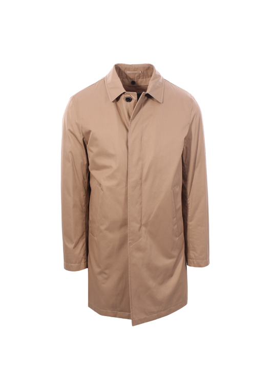 Polyamide Car Coat Coat — Beige