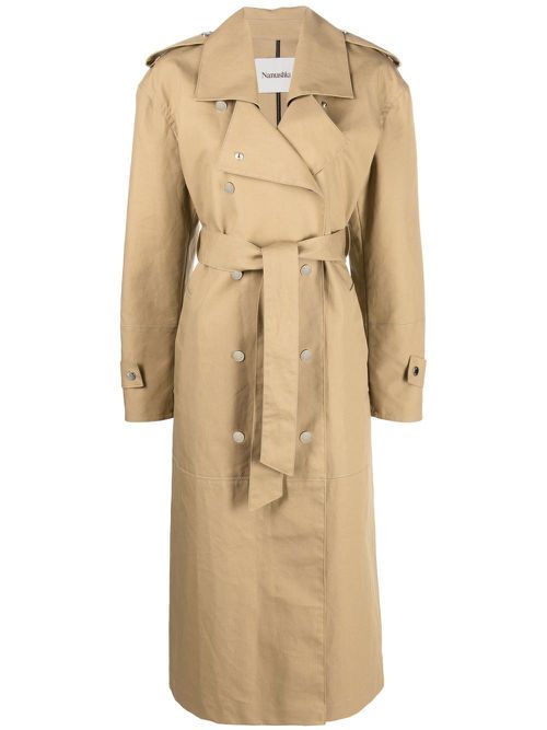 Oversized trench coat - Green