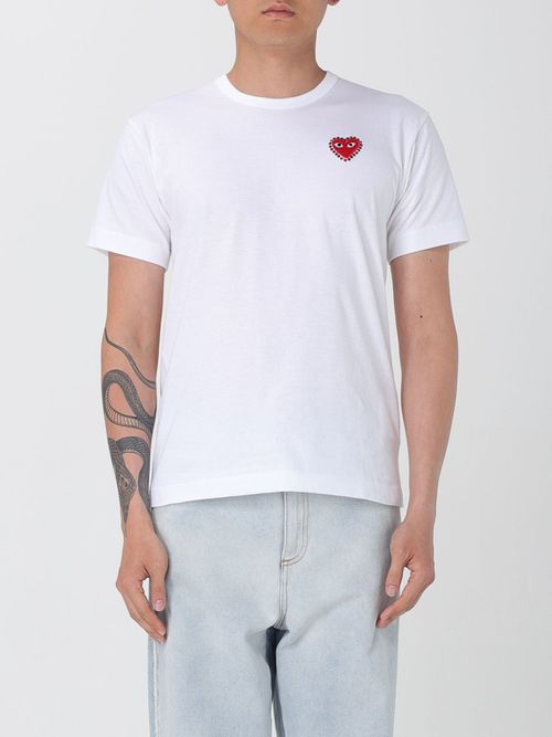 T-Shirt COMME DES GARCONS PLAY Men color White 1