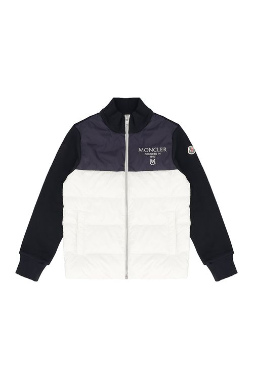 Jacket In Fleece With Padded Panel