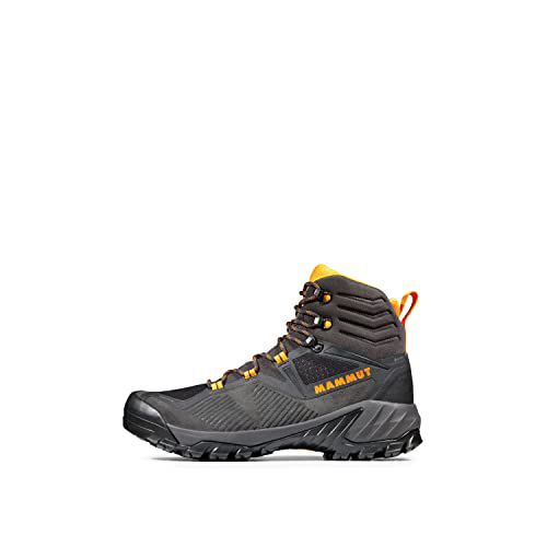 Mammut Men's Sapuen High GTX Hiking Shoe Wren-Amber Green US