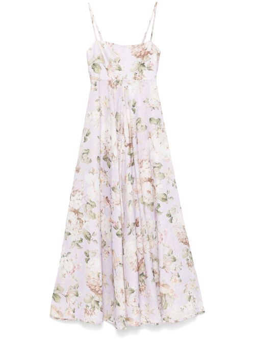 Acacia midi dress - Purple