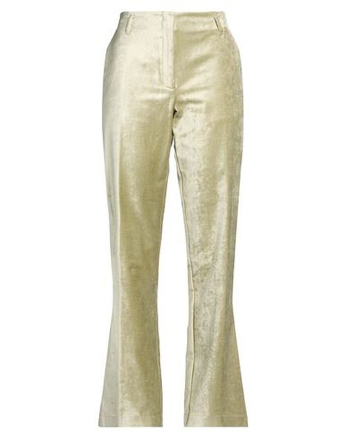Forte_forte Woman Pants Sage green Size 0 Cotton, Viscose, Elastane