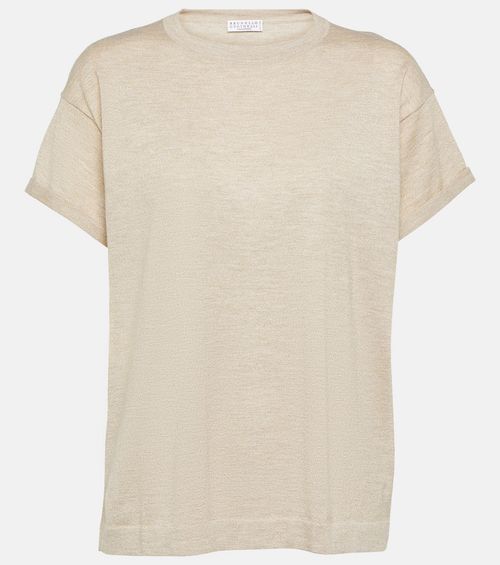 Brunello Cucinelli Cashmere and silk-blend sweater