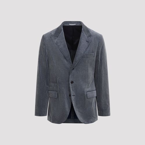 Men's Cotton Suit-Style Jacket Blazer