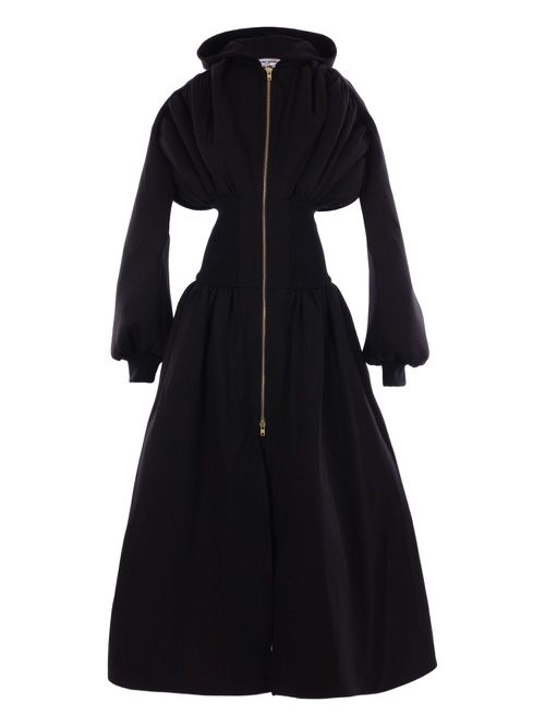 Duran Lantink zip-up coat - Black
