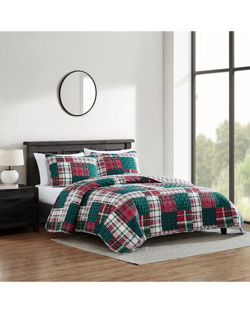 Emmet Patchwork Reversible Quilt Set