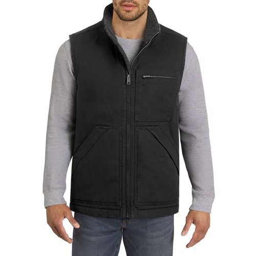 Men's Workwear Vest BlackXXL:-