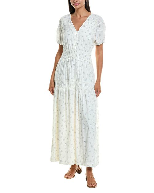 chinese dress ladies Ellery Floral Dime Organza Maxi Dress  Tallulah Lou