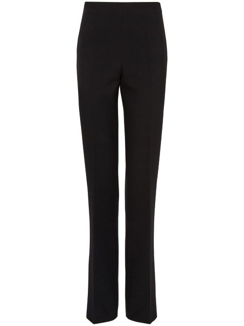 Virgin Wool Trousers — Black