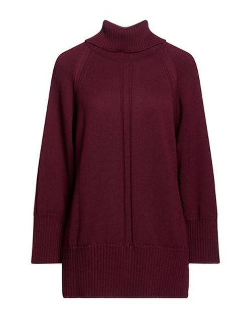 Woman Turtleneck Plum Size 10 Wool