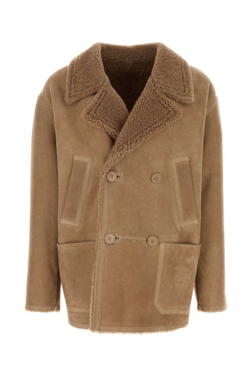 Shearling Jacket — Beige