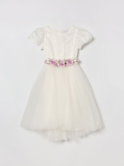 Dress Kids color White