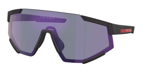Prada Linea Rossa PS 04WS DG070A Men's Sunglasses Black Size 137