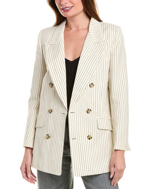 Linen-Blend Jacket