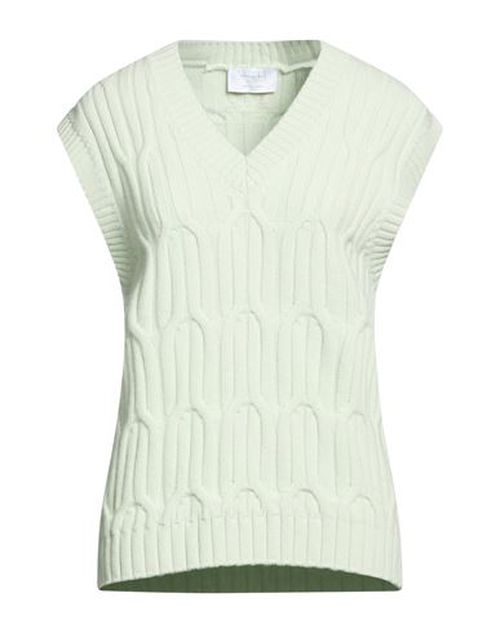 Collezione N_01 Woman Sweater Light green Size S Wool, Cashmere