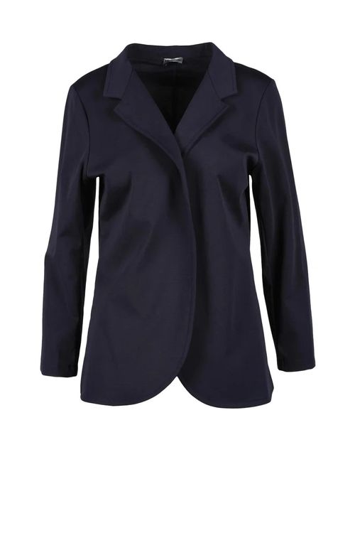 Blue Tailored Cotton-Blend Jacket
