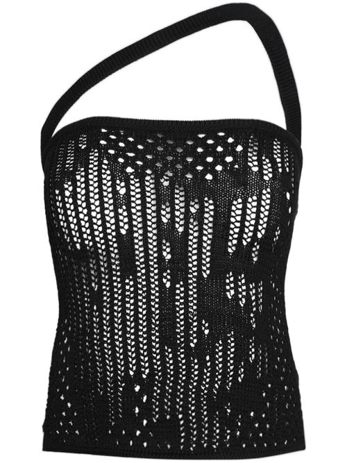 Lasso knit top - Black