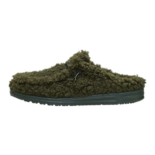 HEYDUDE Men's Wally Cozy Slipper, Argan Oil