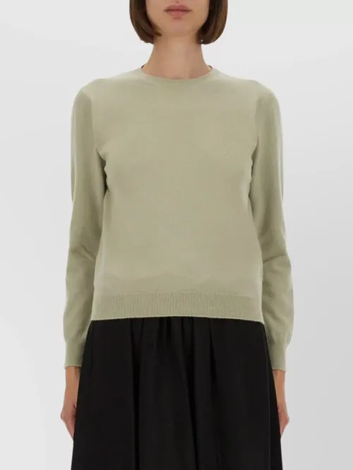 Maison Margiela - knitwear crew neck long sleeves ribbed