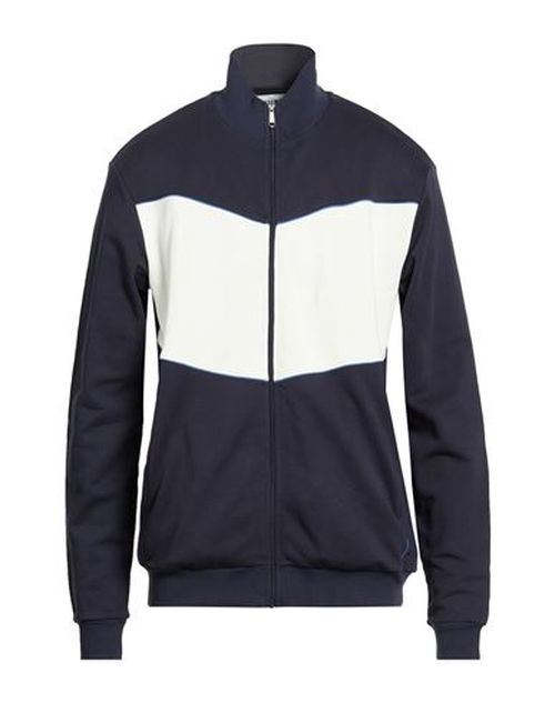 Man Sweatshirt Navy Size XS Cotton
