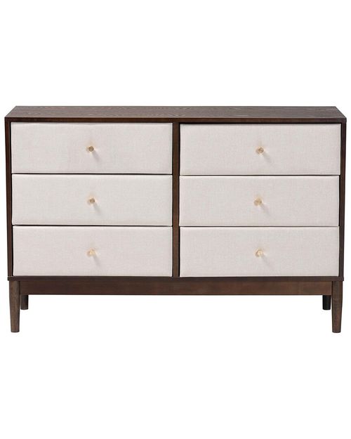 Nikolai Mid-Century 6-Drawer Dresser