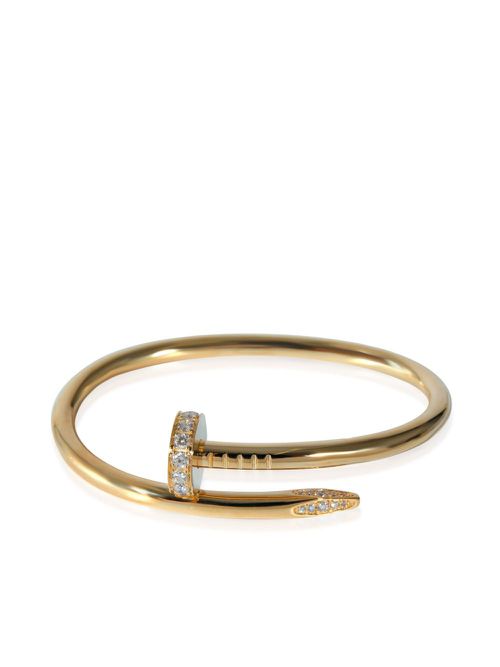 18kt yellow gold Juste Un Clou diamond bracelet