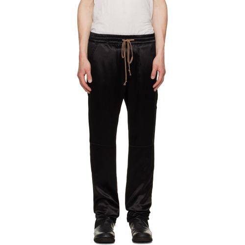 Black Moto Trousers