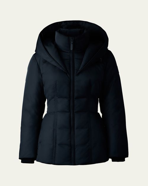 Alana Down Puffer Jacket with Hood