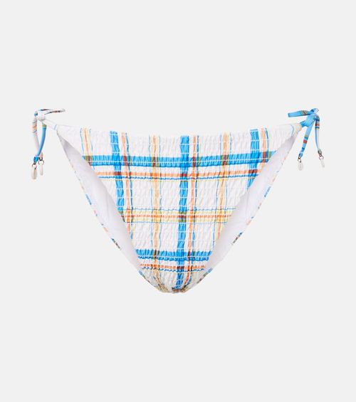 Checked bikini bottoms