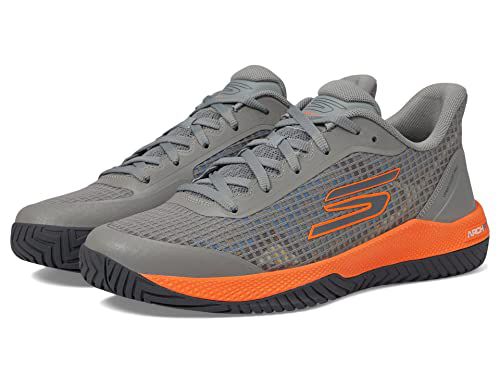 Skechers Men's Viper Court-Athletic Indoor Outdoor Pickleball Shoes with Arch Fit Support Sneaker
