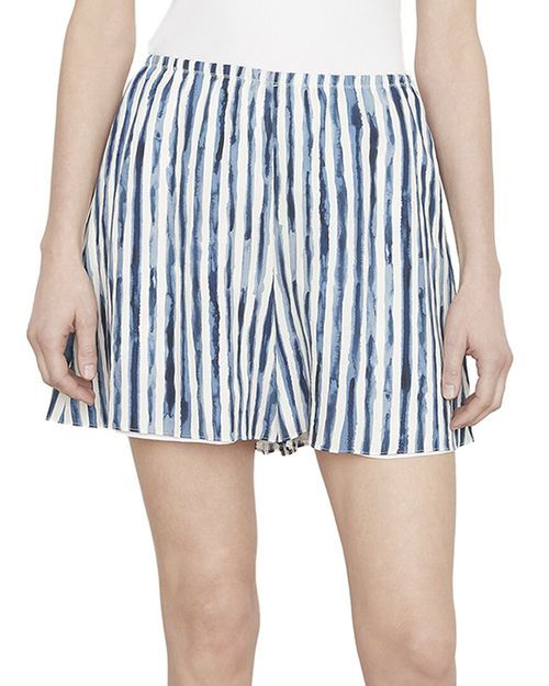 Vince Painterly Stripe Pull-On Short
