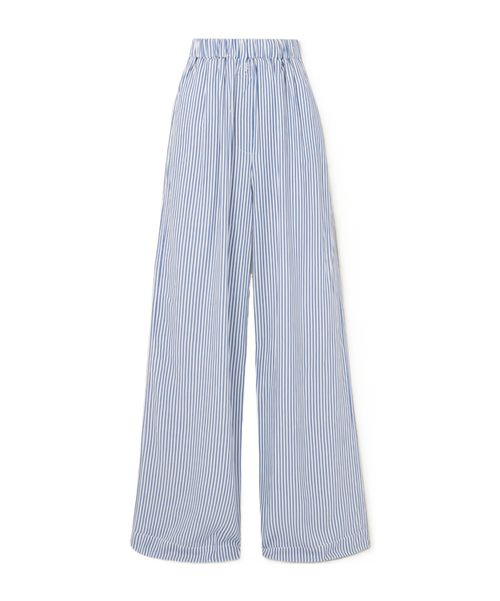Mirca Striped Wide-Leg Pants