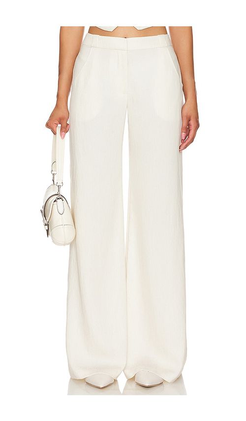 Amanda Uprichard HOSE HALE in Beige. Größe XS. Also in L, M