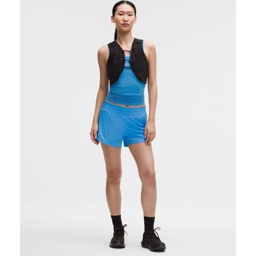 Lululemon – Women's Hotty Hot High-Rise Lined Shorts – 4" – Color Blue
