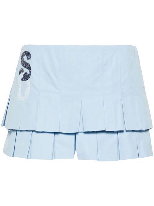 Ra-Ra pleated skort - Blue