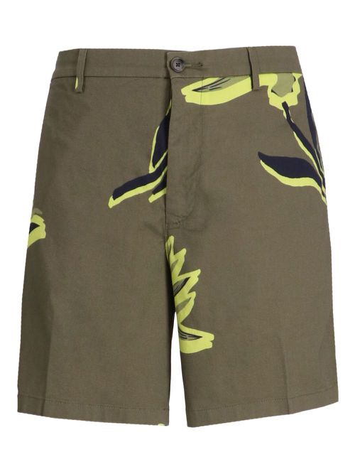 BOSS printed shorts - Green