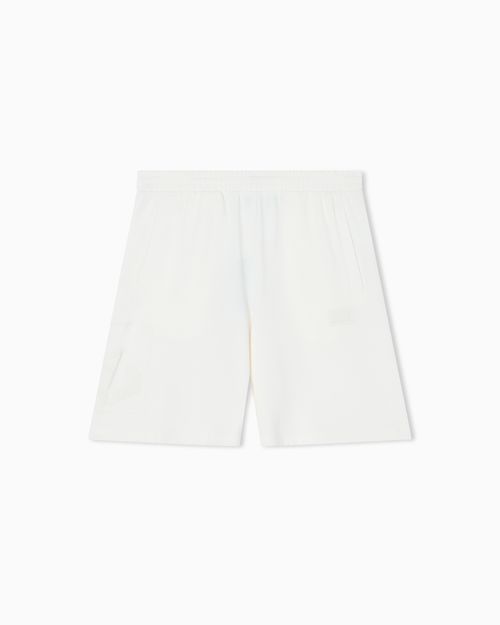 Logo Series Boy cotton-blend Bermuda shorts