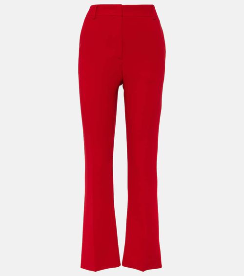 Cady Couture silk straight pants