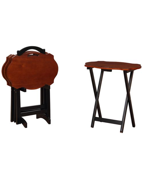 Carson Black Tray Table
