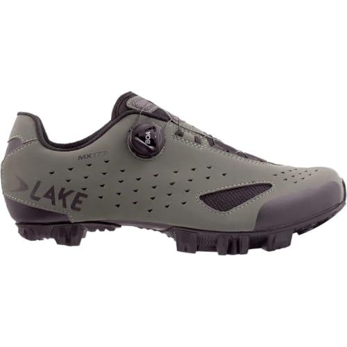 Lake MX177-X Wide Mountain Bike Shoes Black-REFLECTIV