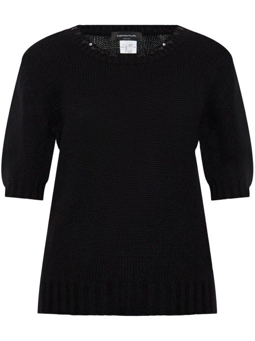 Cashmere sweater - Black