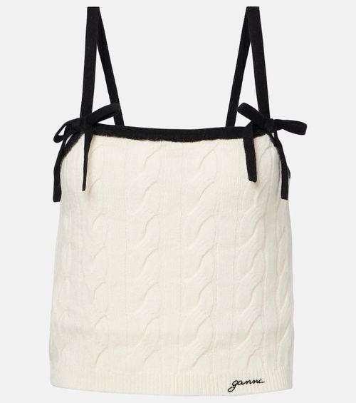 Wool and cashmere top