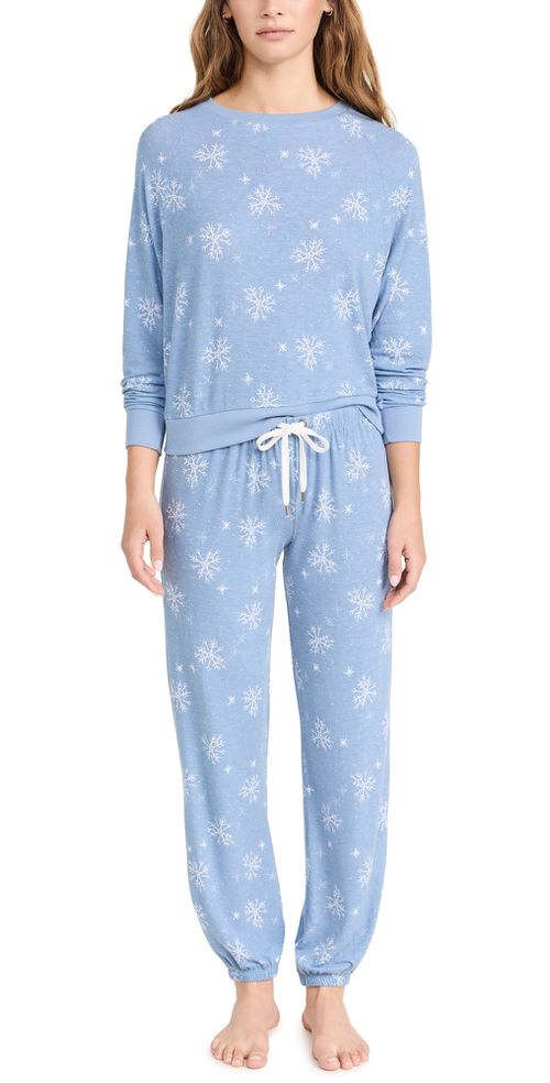 Star Seeker Lounge Set PEPPERMINT SNOWFLAKE 
