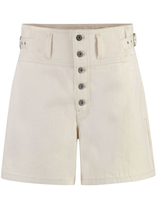 Denim shorts - Neutrals