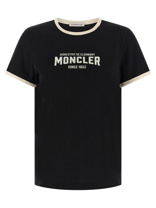 Logo-Embroidered Cotton T-Shirt — Black