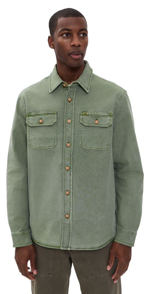 Sunwashed CPO Shirt Jacket Aspen Olive 